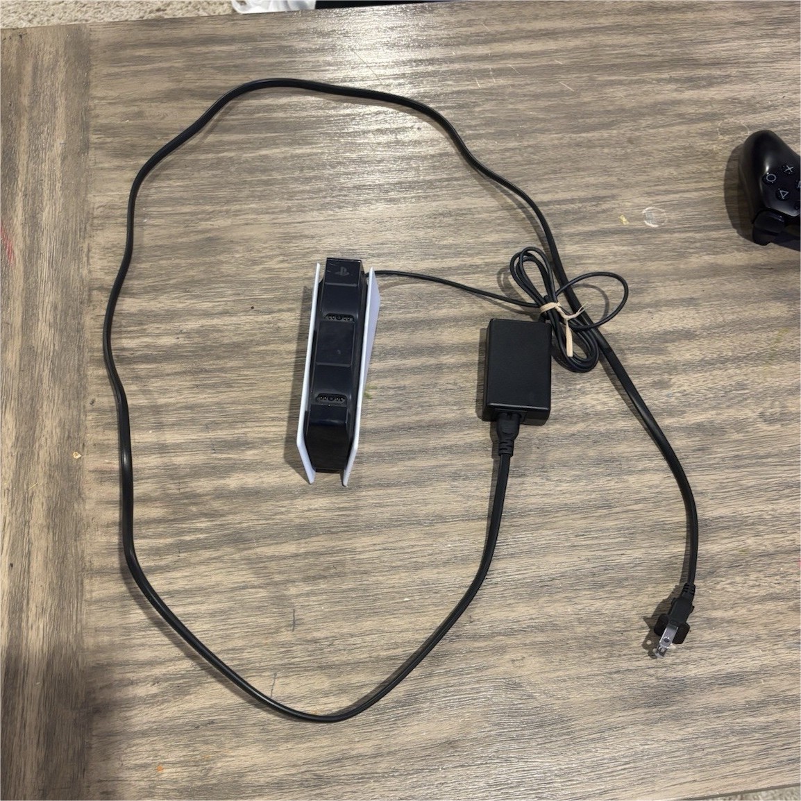 Sony Charging Stand w/ Power Adapter, Corded Electric, Black/White, Unisex
