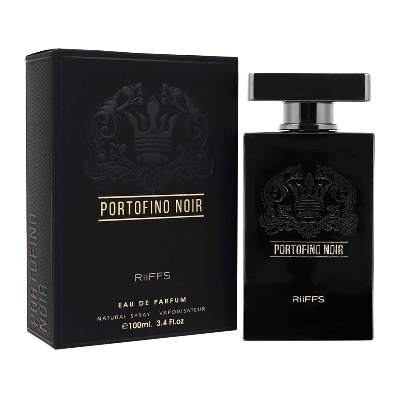 RIIFFS PORTOFINO NOIR EAU DE PARFUM SPRAY FOR MEN 3.4 Oz / 100 ml