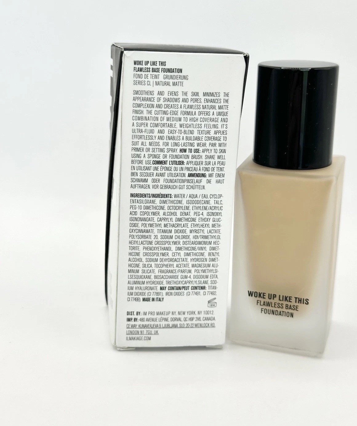 Il Makiage Flawless Base Foundation “Woke Up Like This” – Series CL 120