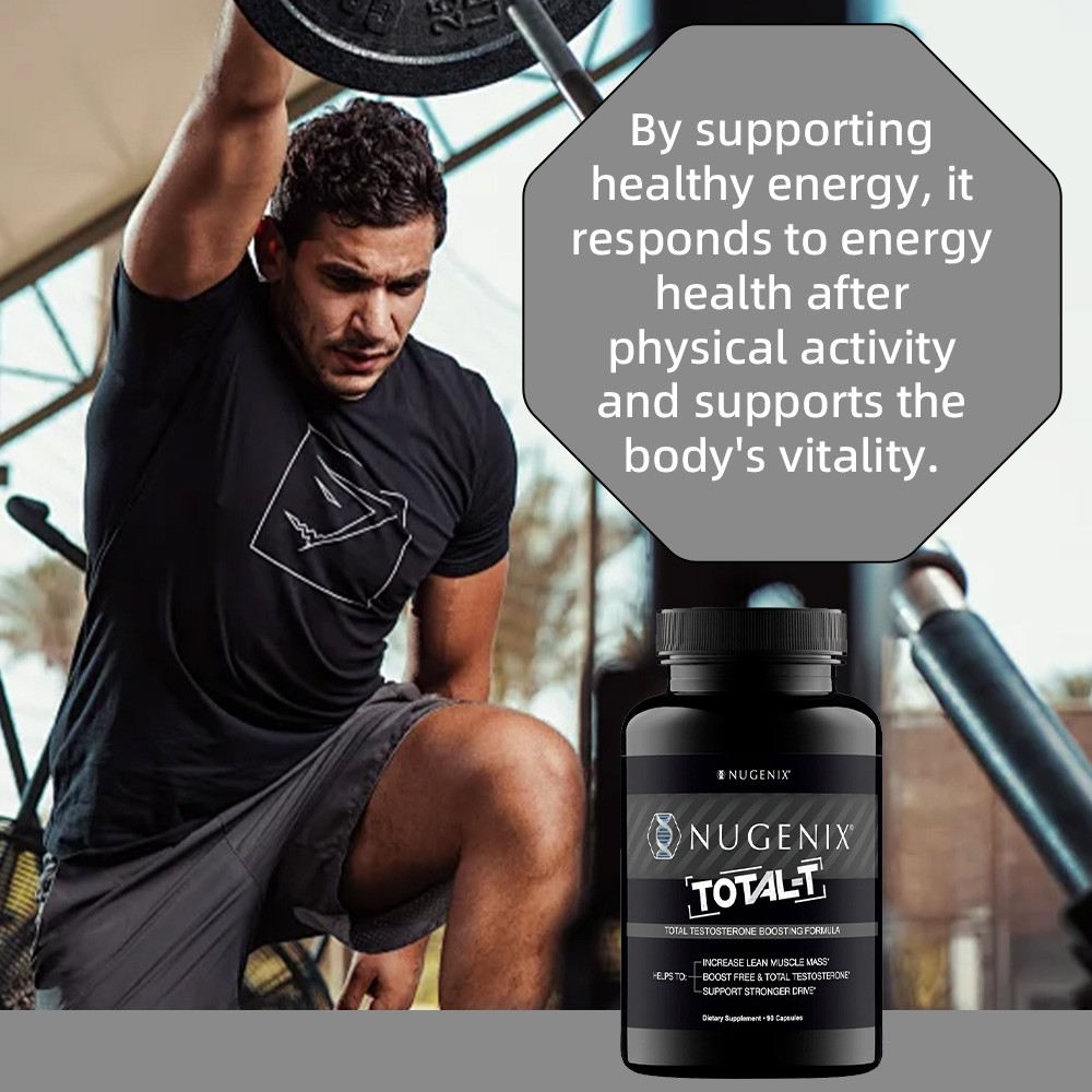 Nugenix Total-T Testosterone Booster 90 Capsules – Enhanced Endurance and Energy