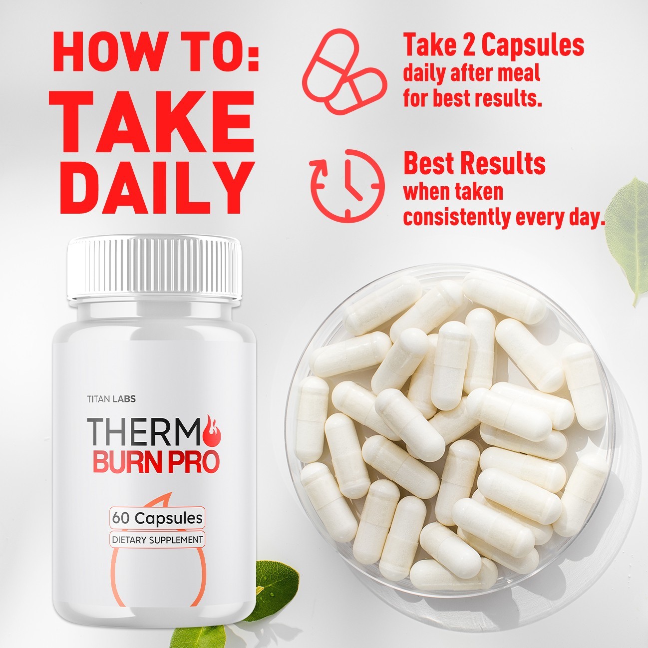 (1 Pack) Thermo Burn Pro Advanced Energy & Fitness Supplement ThermoBurnPro 60ct