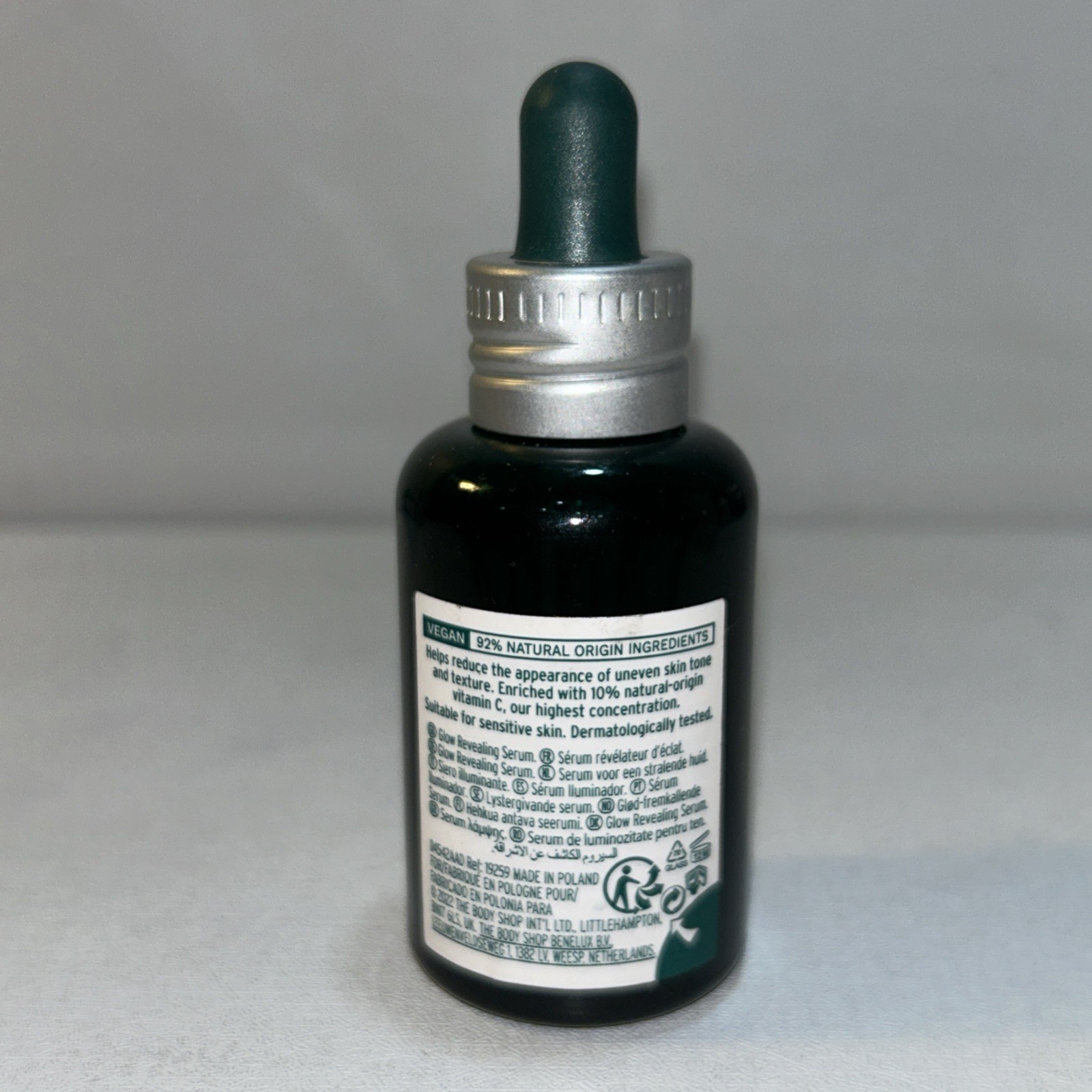 New The Body Shop Vitamin C Glow Serum For Skin 1 Fl Oz Slightly Damaged Outer P