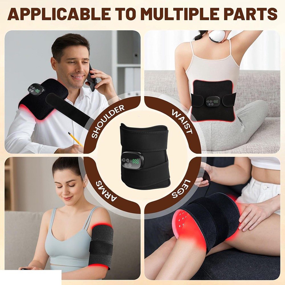 LED Red Light Therapy Pad Infrared Mat Device Back Full Body Muscle Pain Relief