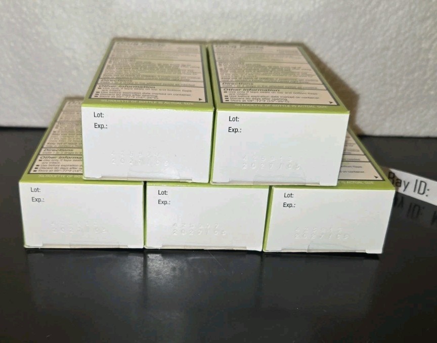 5 Box Lot REFRESH RELIEVA Lubricant Eye Drops 0.33 oz 10mL EXP 11/2024-12/2024