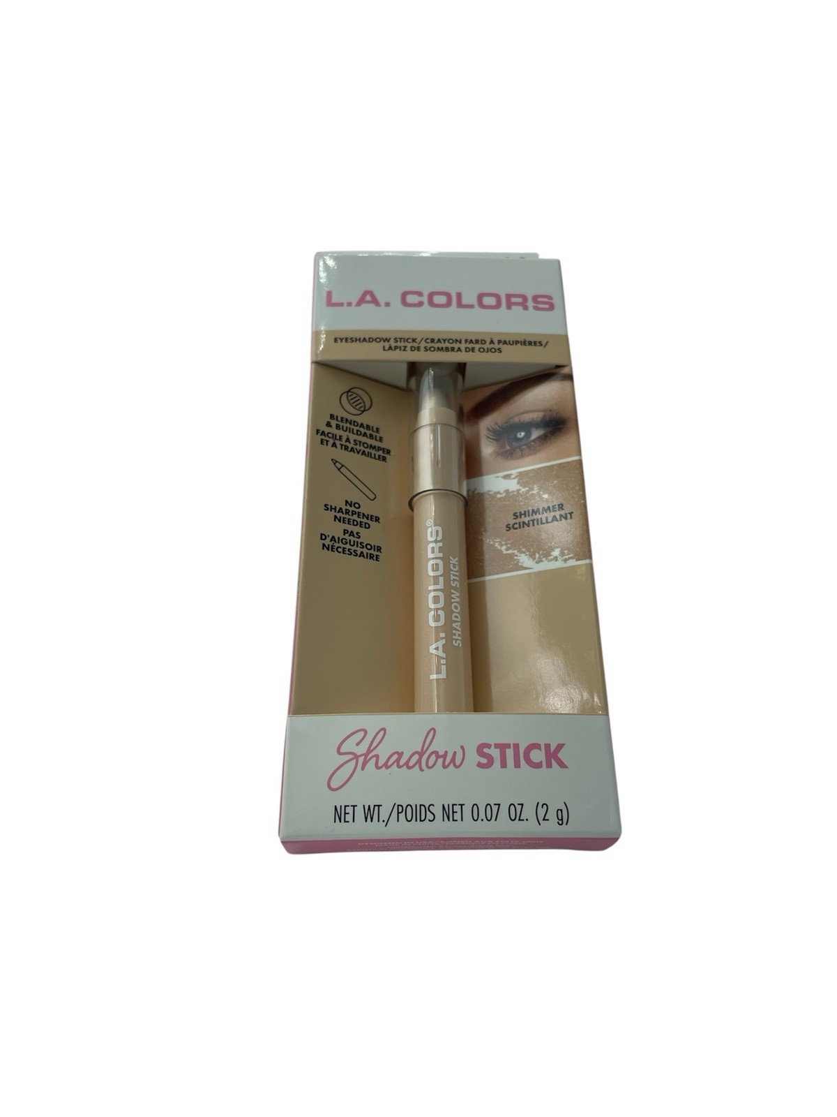 L.A. Colors Fashionista Glam Cruising Eyeshadow Stick Women’s Set Of 3