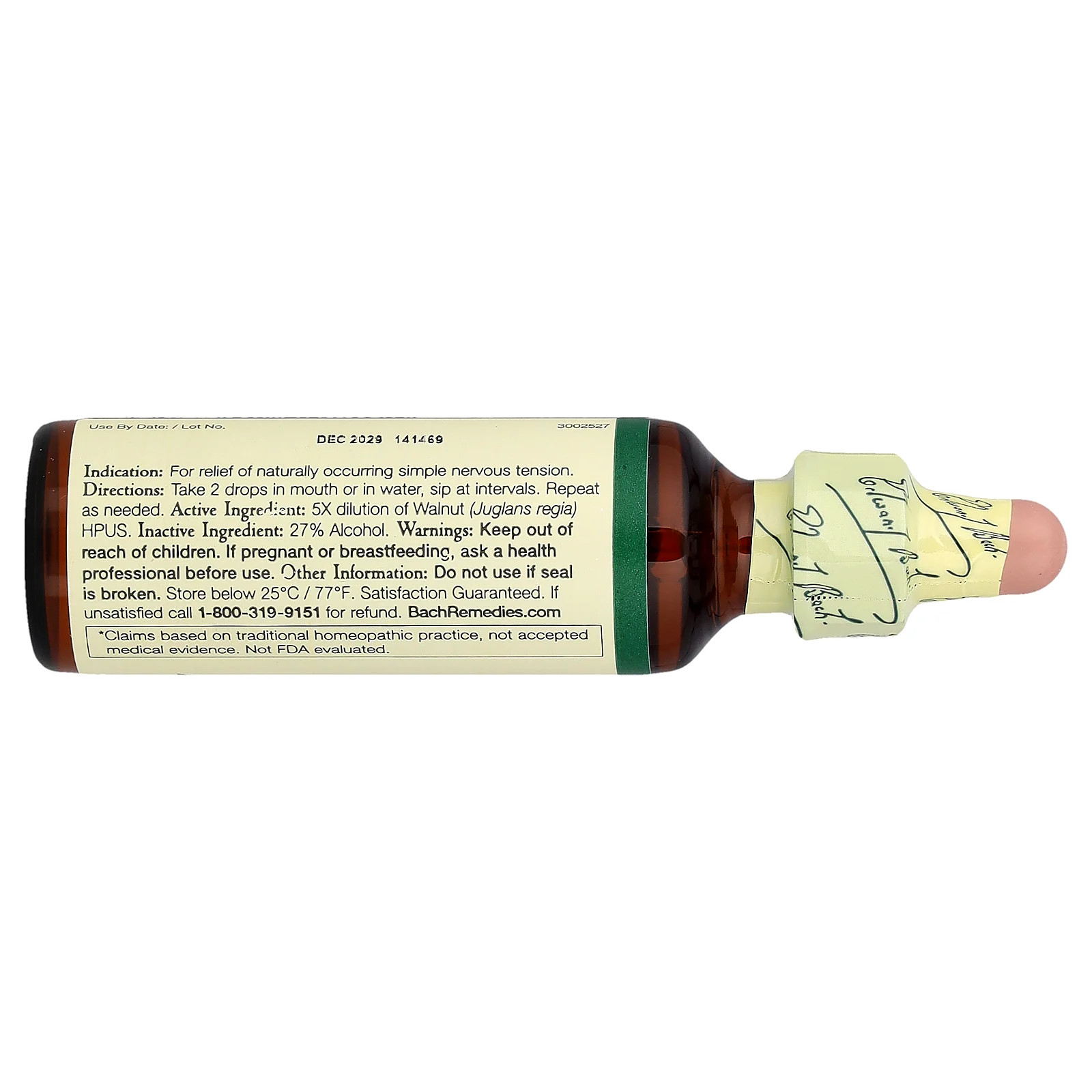 Original Flower Remedies, Walnut, 0.7 fl oz (20 ml)