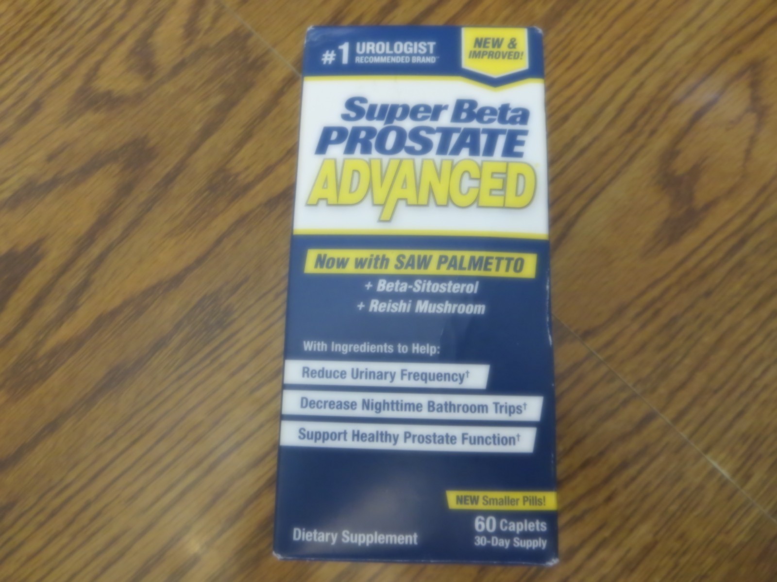 1 Super Beta Prostate Urinary Health 60 Caplets EXP 5/2028 SEALED BOX