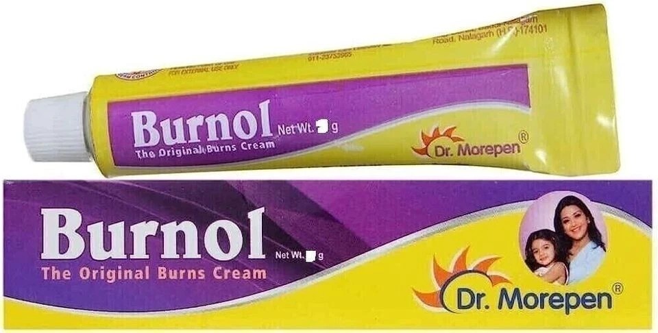 Burnol antiseptic Cream ( 20 gm x 3 ) burn injuries minor cuts wound infection