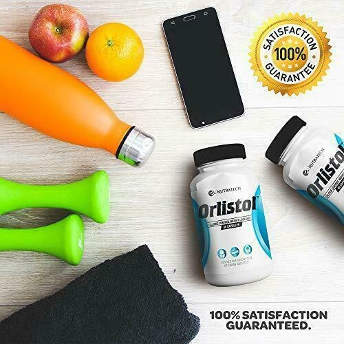 Nutratech Orlistol – Carb and Fat Blocker Weight Loss Aid and Diet Pill-60 Count
