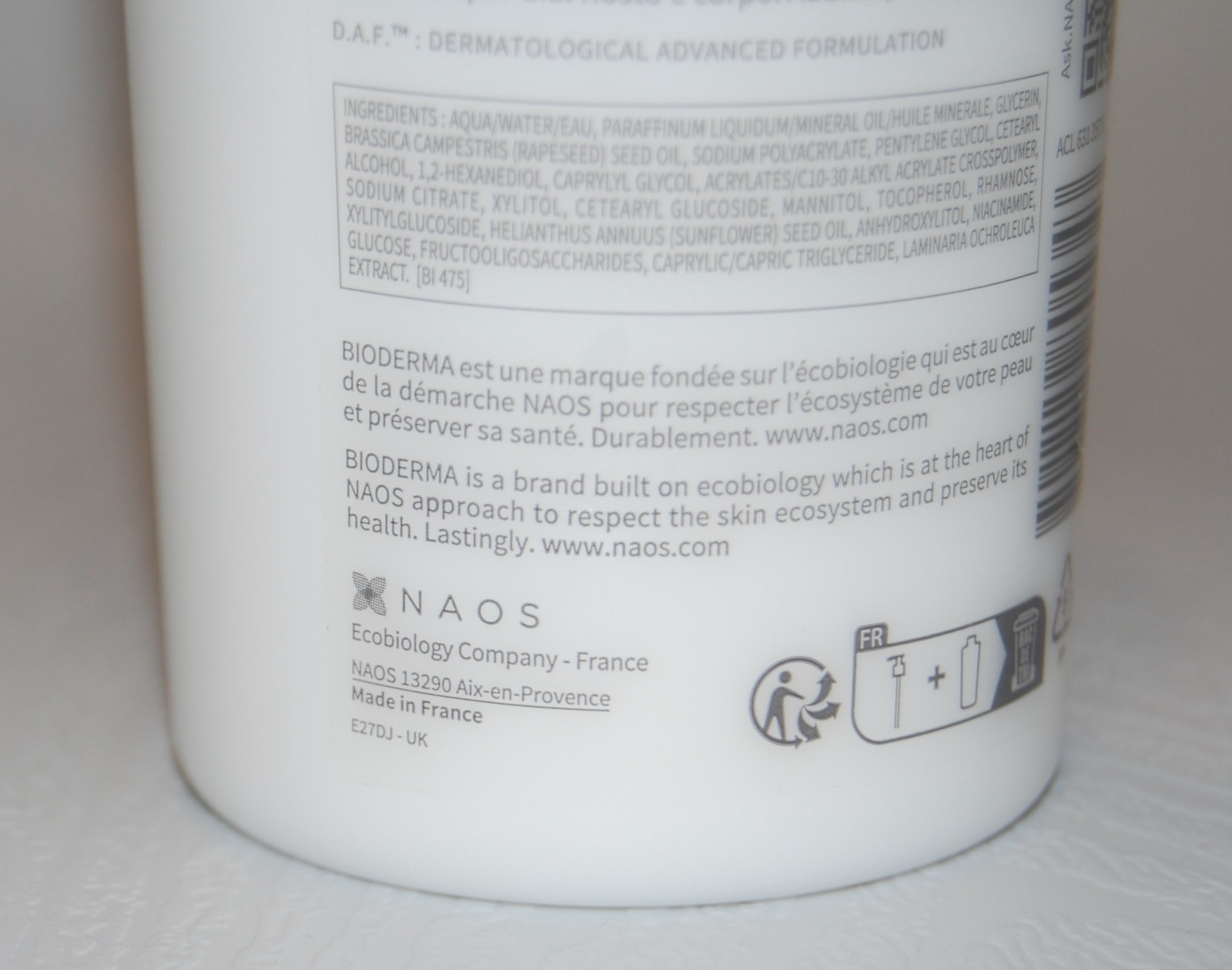 New BIODERMA Atoderm Ultra-Nourishing Cream 500mL 16.9 fl oz Exp 01/2025