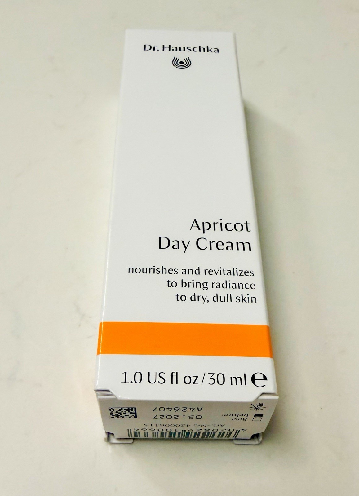 Dr. Hauschka Apricot Day Cream (1 fl oz/30 mL), EXP 05/2027, Brand-New-In-Box