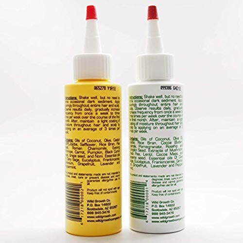 Wild Growth Hair Care System, 4 Fl Oz (Pack of 2) 4 2), Clear