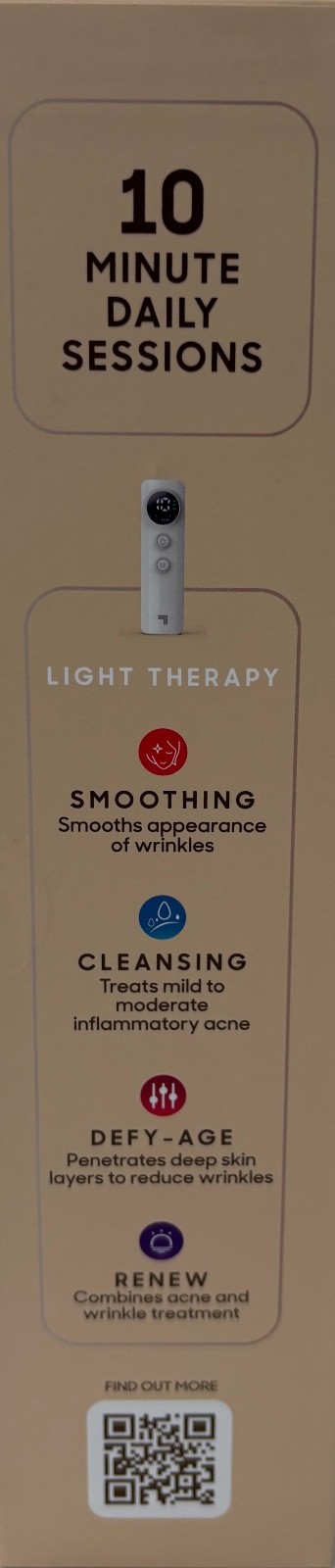 #Sharper Image Revel LED Light Therapy Face Mask—New & Sealed—Orig. $249