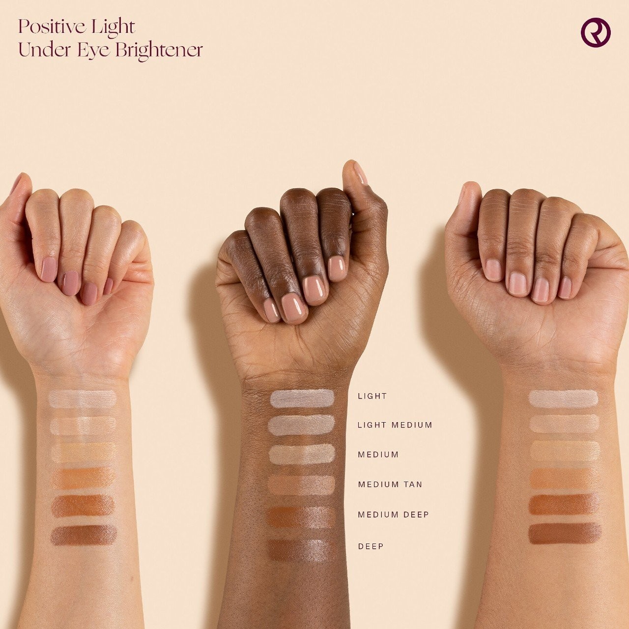 NIB 100% Authentic Rare Beauty Positive Light Under Eye Brightener,6 SHADES,4mL