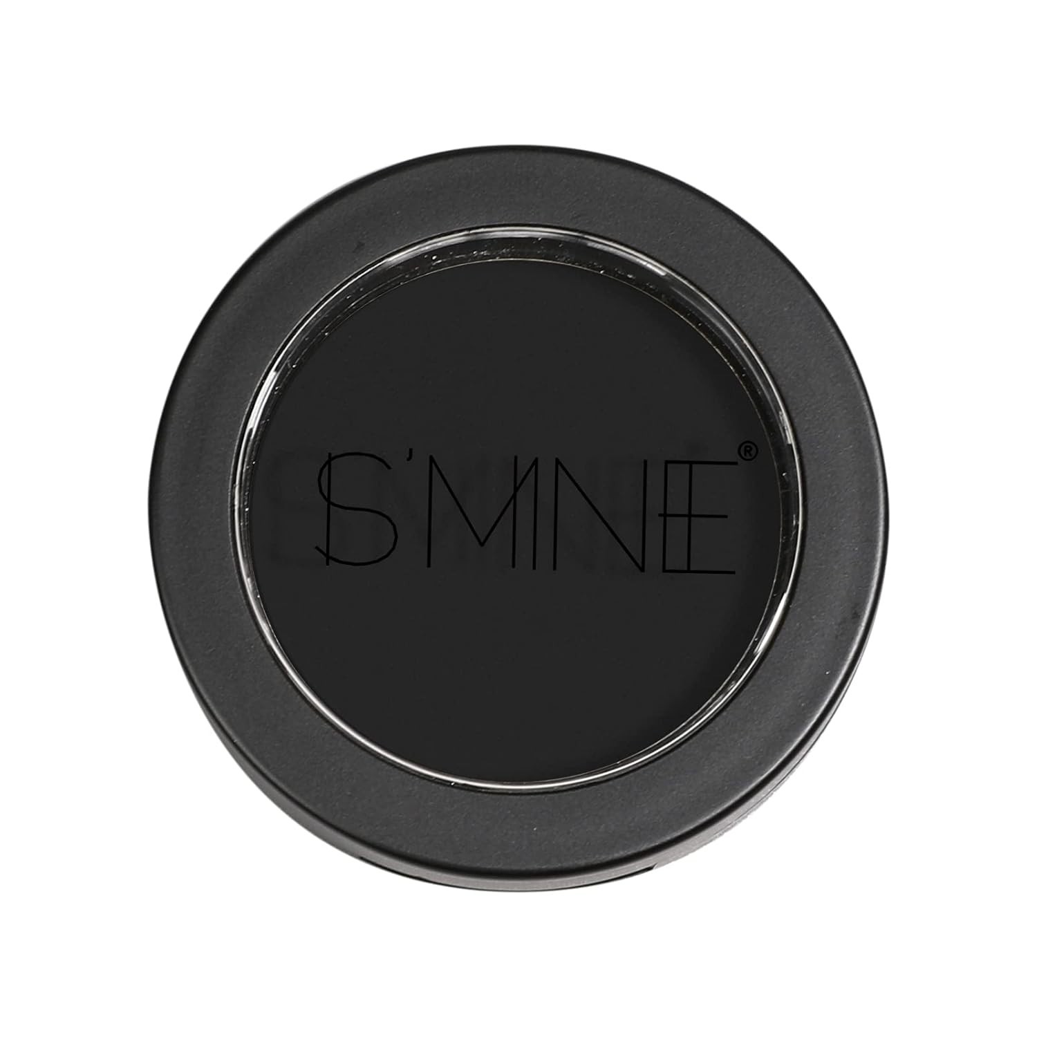 ISMINE High Pigment Matte Black Eyeshadow – Travel Size, Smooth Application