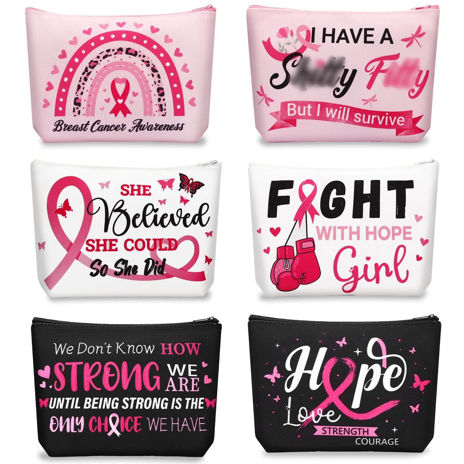 SEPGLITTER 6 Pack 23 cm (length) × 15 (width) × 5 (height), Multicolor