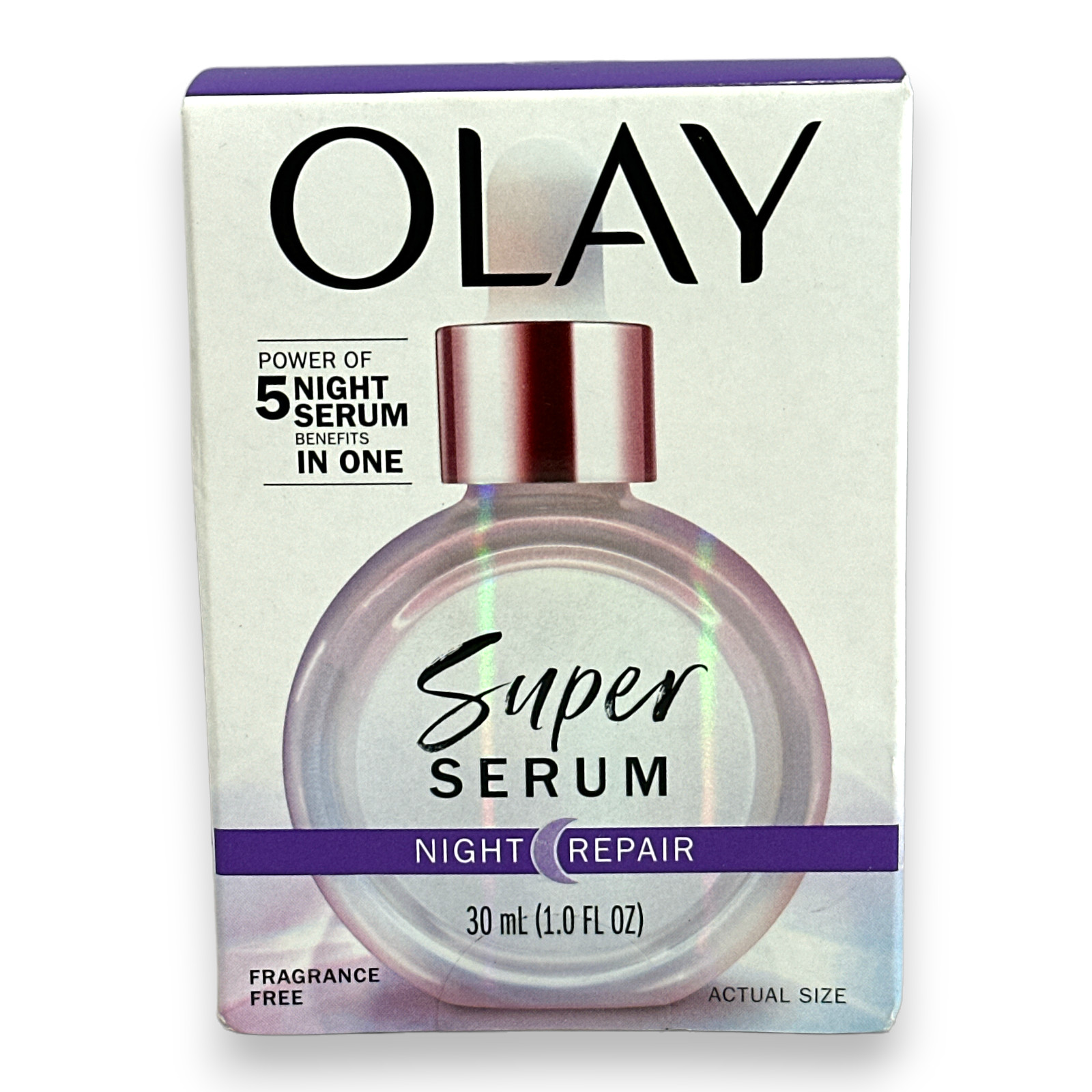 Olay Super Serum Night Repair Fragrance-Free 30ml/1.0fl.oz. New In Box