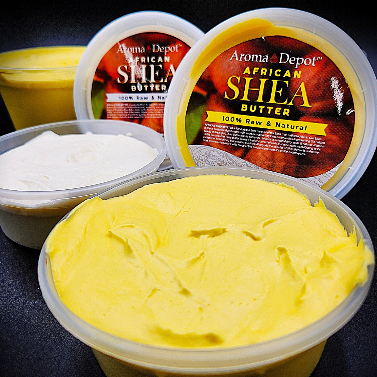 Whipped Shea Butter Unscented Shea Body Butter Moisturizer For Face Hair & Body