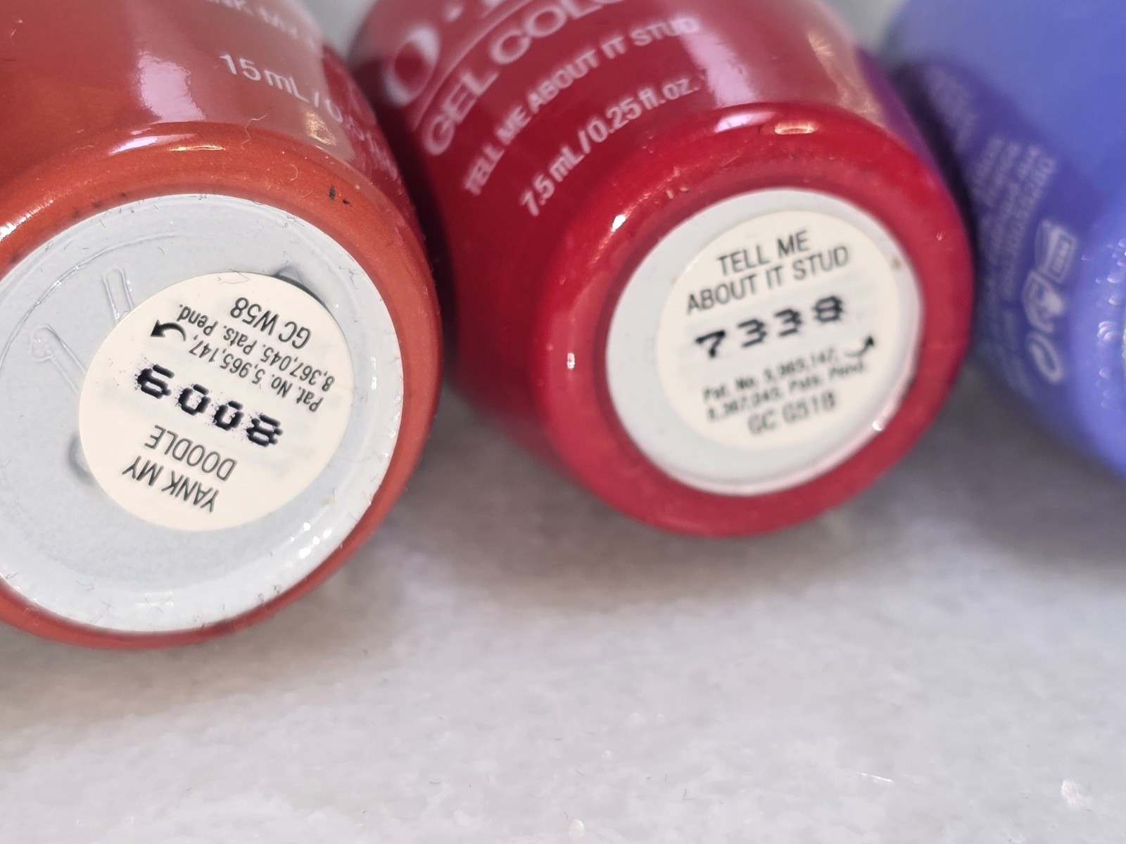 WHOLESALE SET OF 6 – OPI GELCOLOR Gel Nail Polish -Soak Off SET OF 6, New