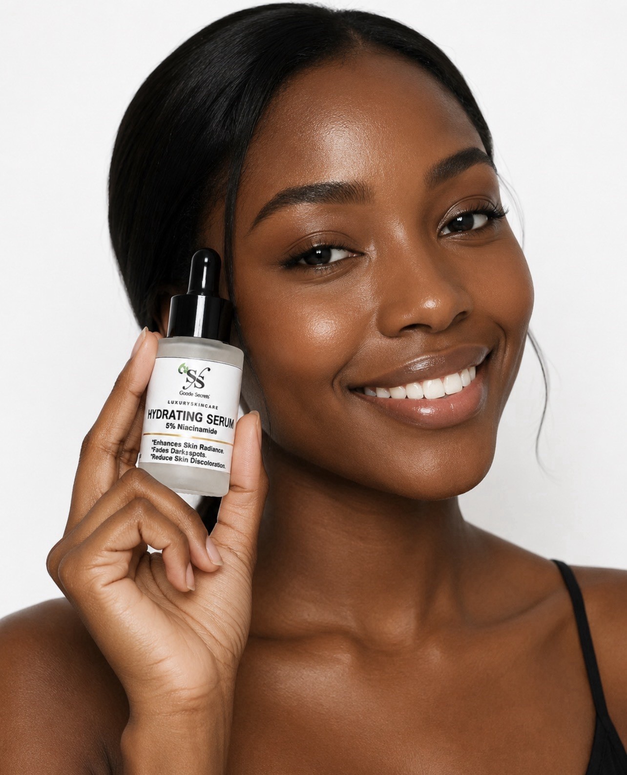 Sarah Secret Hydrating Face Serum Day Treatment Moisturizer 5% Niacinamide