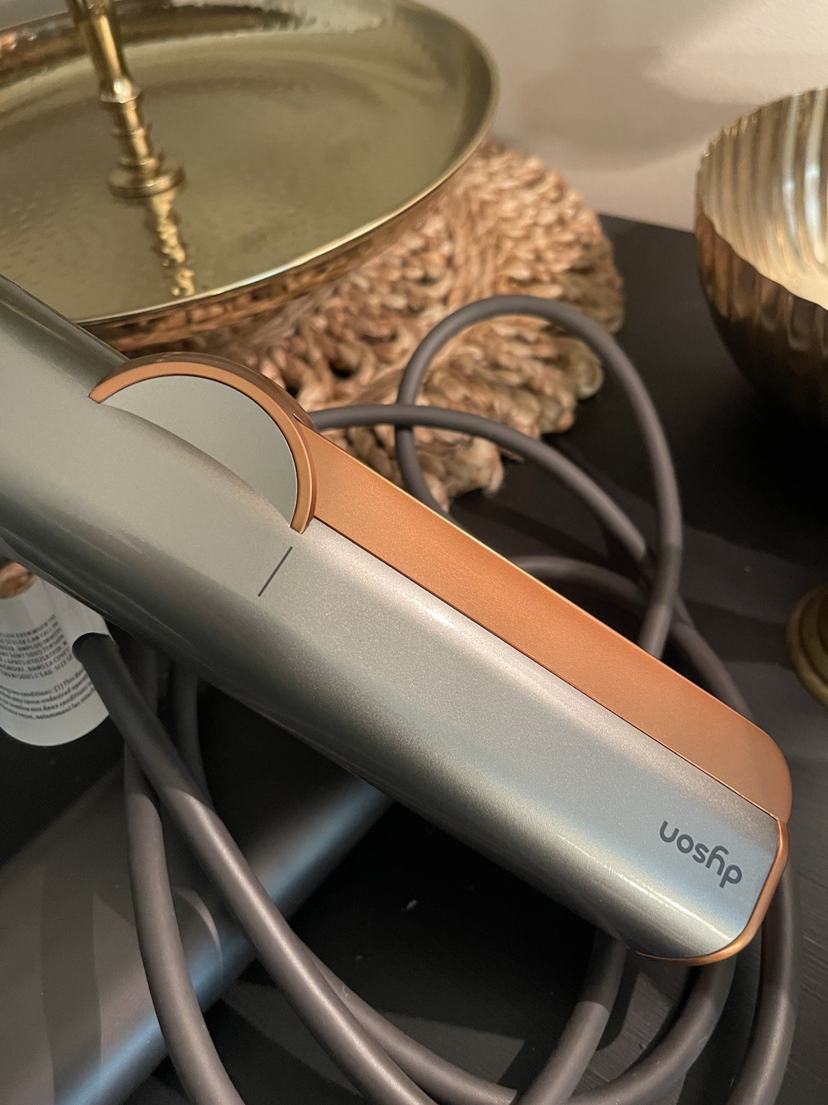 Dyson Airstrait Straightener Nickel Copper Air Straight Flat Iron (No Box)