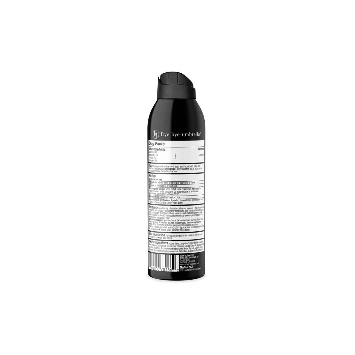 Black Girl Sunscreen Make It Glow Sunscreen Spray – SPF 30 – 3oz
