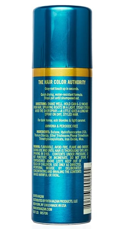 24 Bottles Rita Hazan Root Concealer Touch Up Spray 2 oz-Dark Blonde MADE IN USA