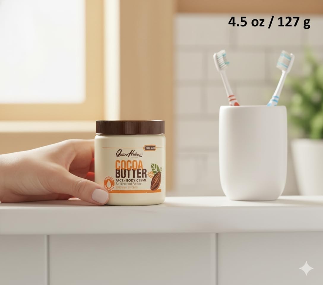 Moisturizing Cocoa Butter Cream – Fast-Absorbing Formula for All Skin Types