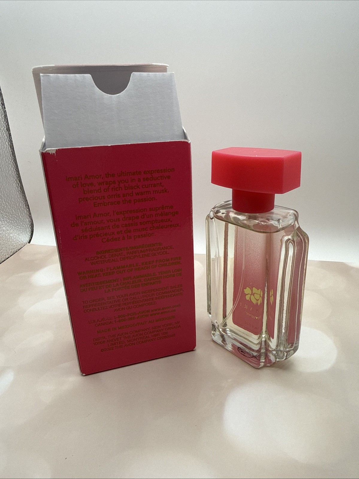 Avon Imari Amor EDT Cologne PERFUME Spray – 1.7 oz – New boxed