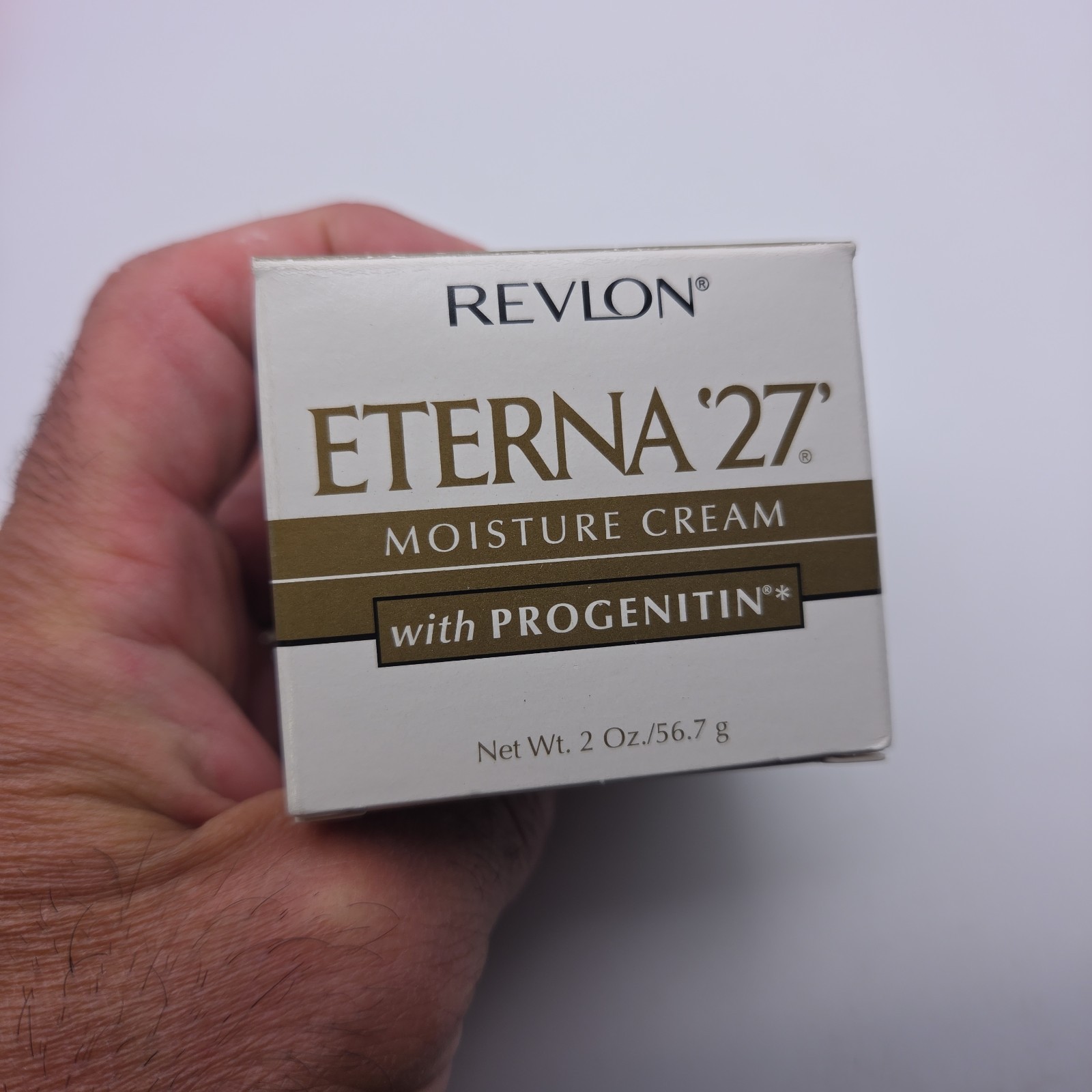 Revlon Eterna 27 Moisture Cream PROGENITIN Pregnenolone Acetate Face Neck 2oz