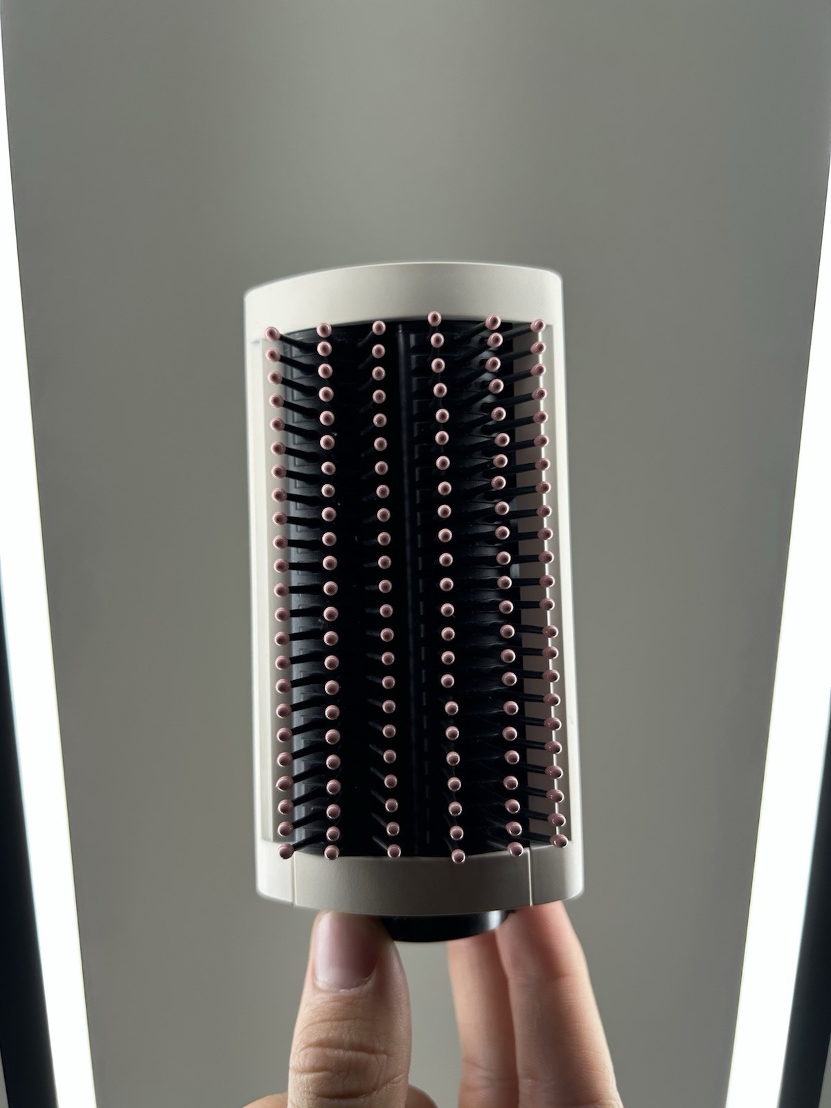USED Dyson Airwrap Ceramic Pink / Rose Gold Straight + Wavy Air Wrap