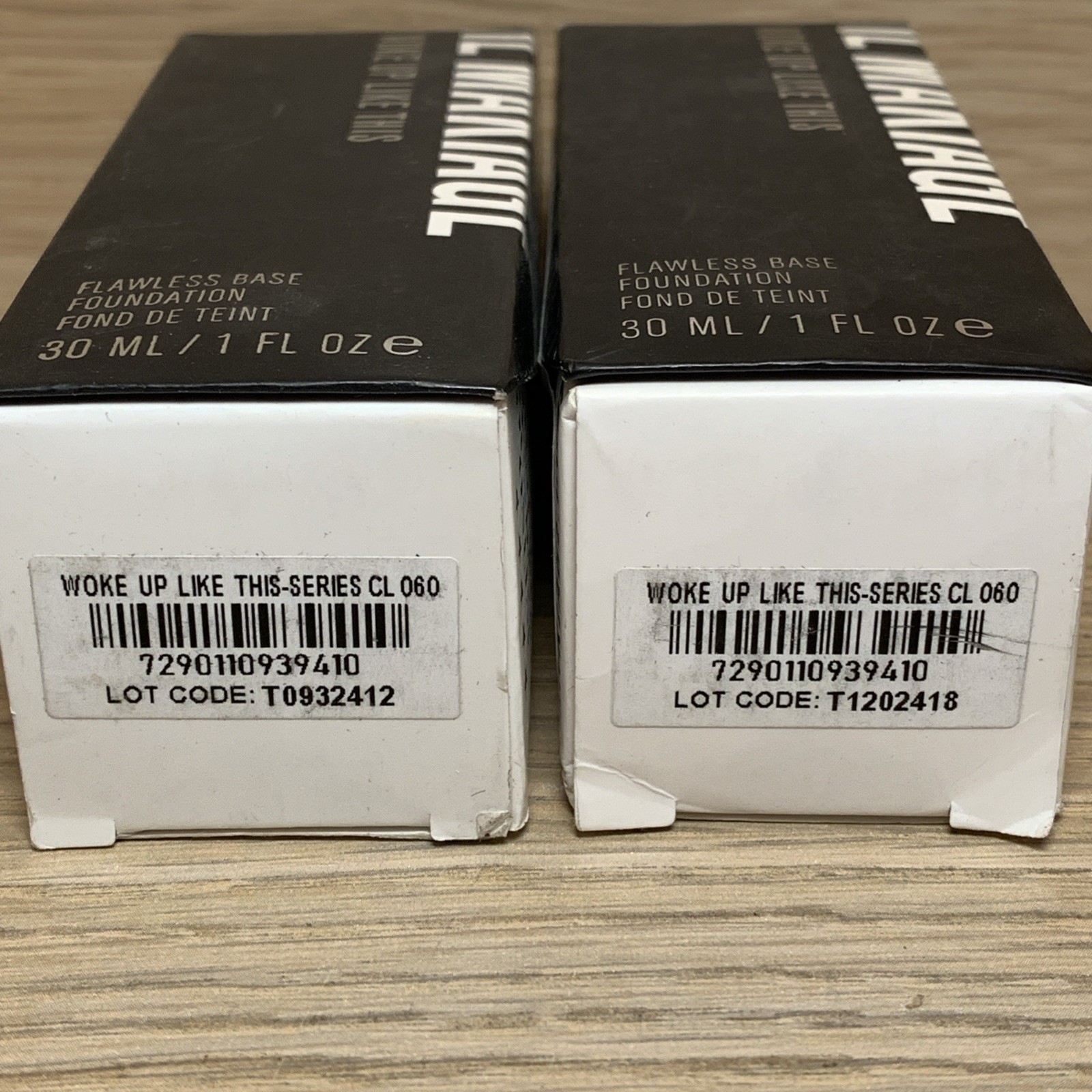 2 Pack IL Makiage Woke Up Like This Flawless Base Foundation Shade #60 1oz/30 ml