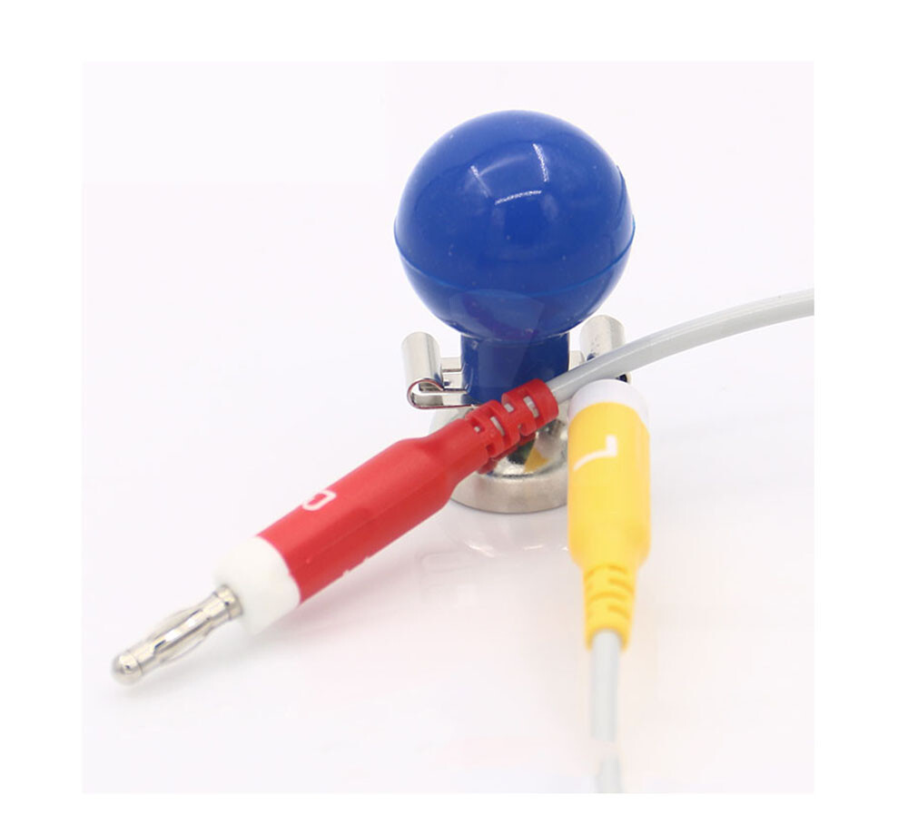 6pcs Chest Suction Cup Bulb ECG EKG Ball Electrode Snap Clip fit 3.0 or 4.0