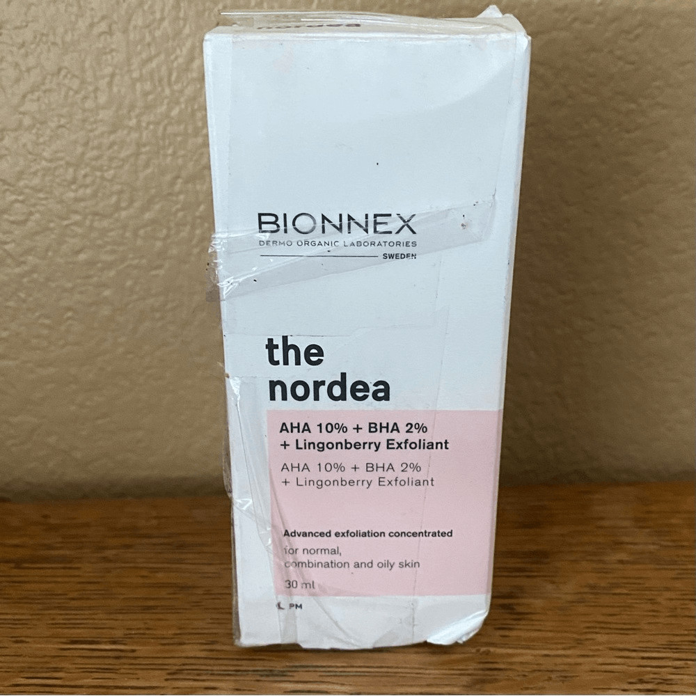 NIB New BIONNEX AHA 10% + BHA 2% + LINGONBERRY EXFOLIANT 30ml/1.14 oz Skincare