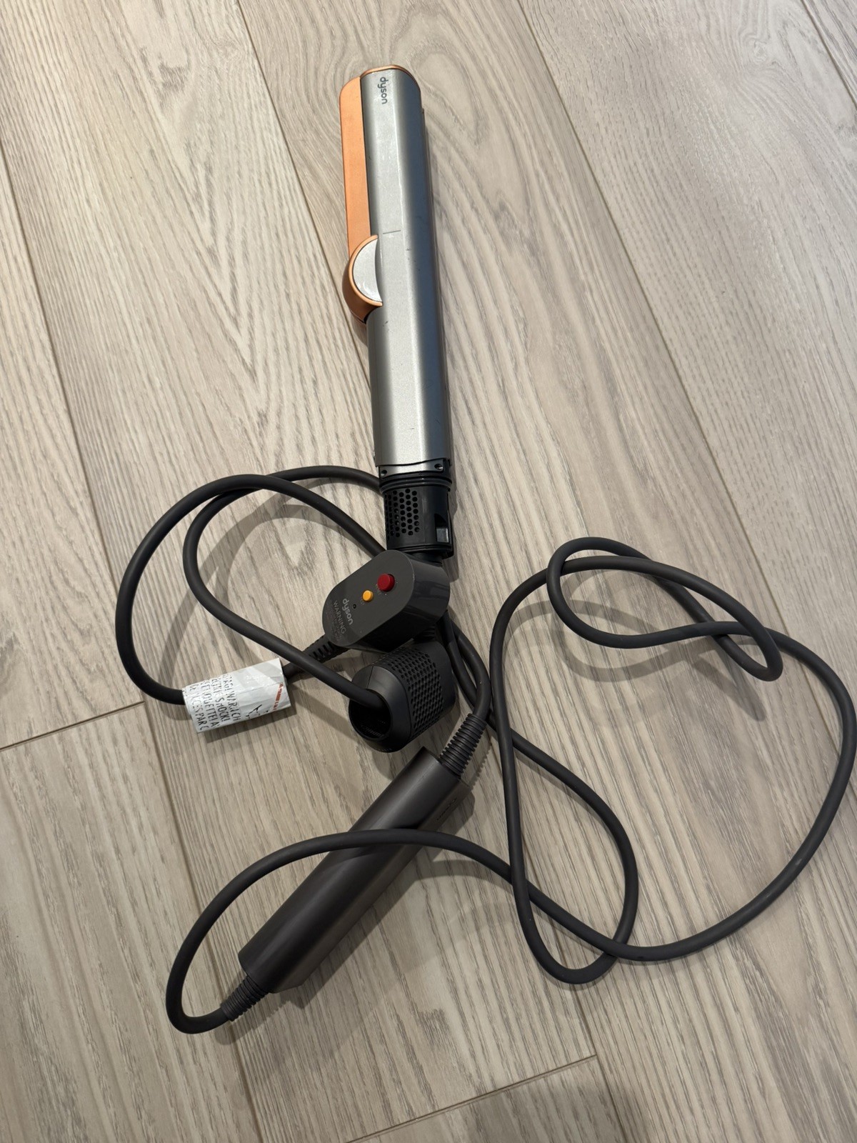 Dyson Airstrait Straightener Nickel Copper Air Straight Flat Iron USED