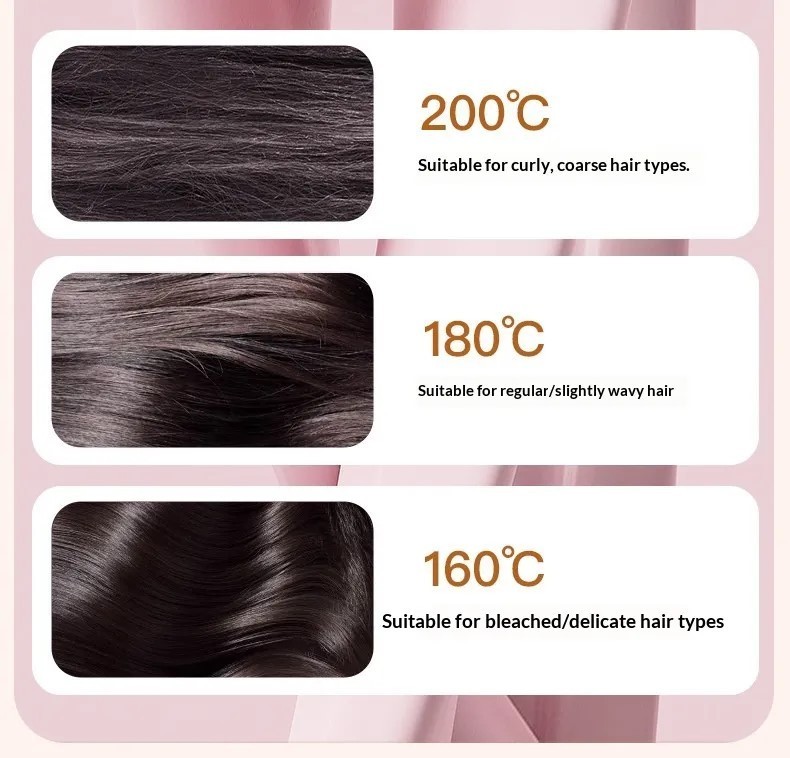 Cordless Hair Straightener Flat Iron Portable Mini Rechargeable USB Hair Styler