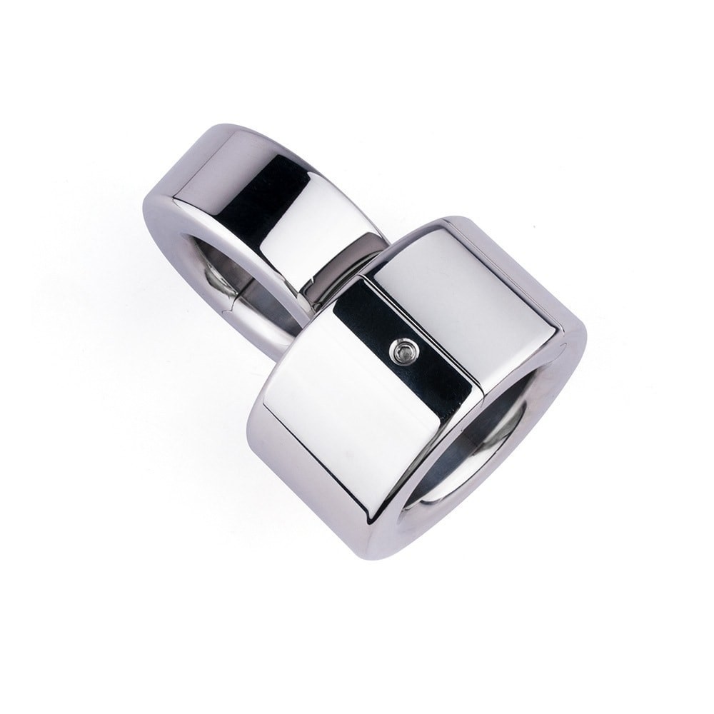 Stainless Steel Penis Ball Stretcher Scrotum Ring Pendant Weight for Male Delay