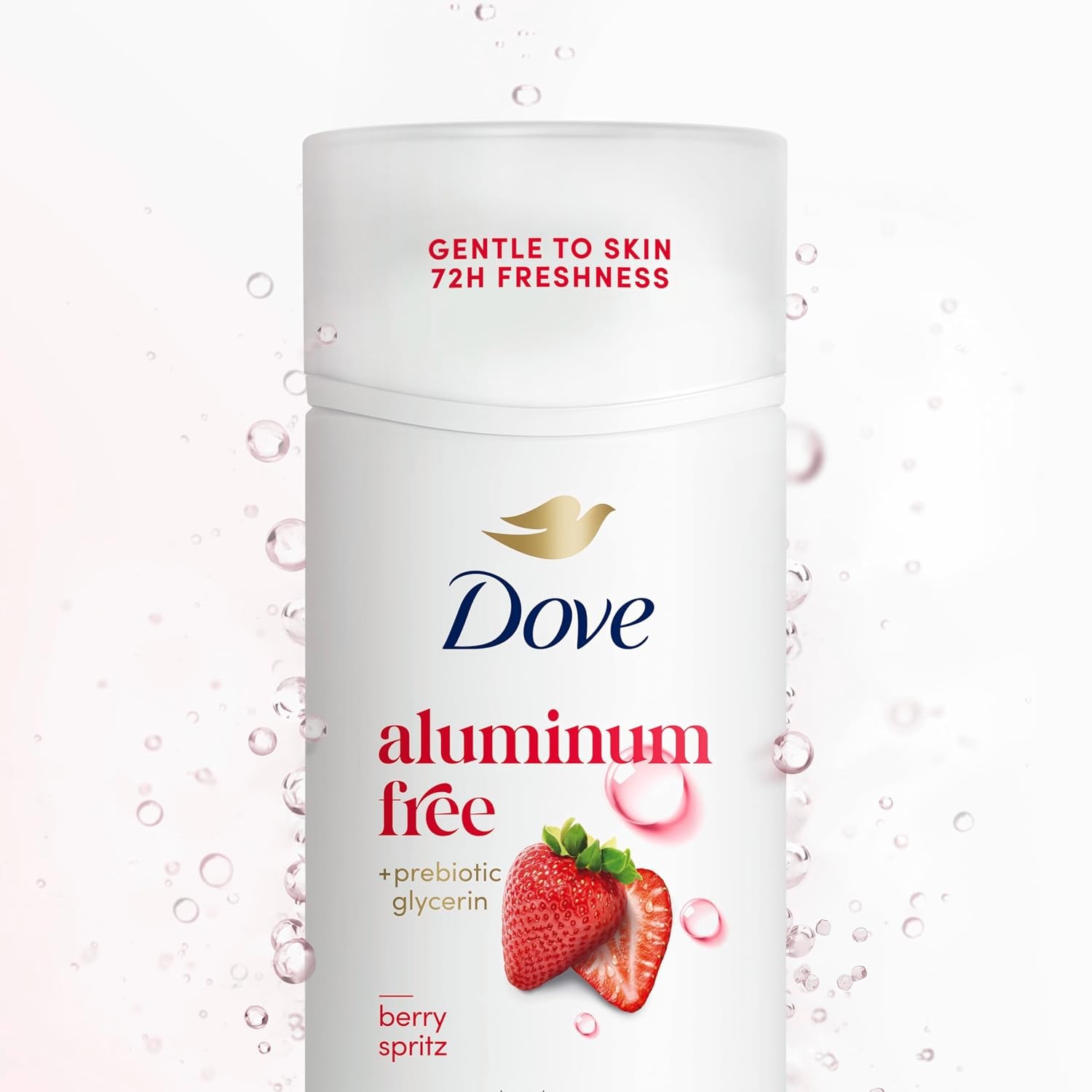 Dove Deodorant Stick Berry Spritz for 72 Hour Odor Protection Aluminum Free 2.4