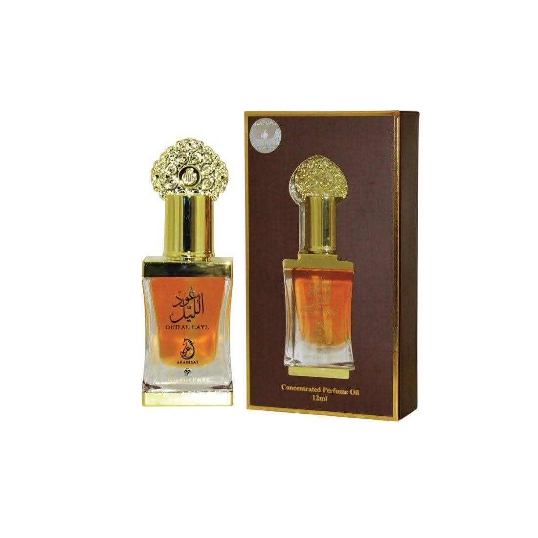 Intense Oud Arabian Perfume Oil – 12ml Concentrated Long Lasting Unisex Fragranc
