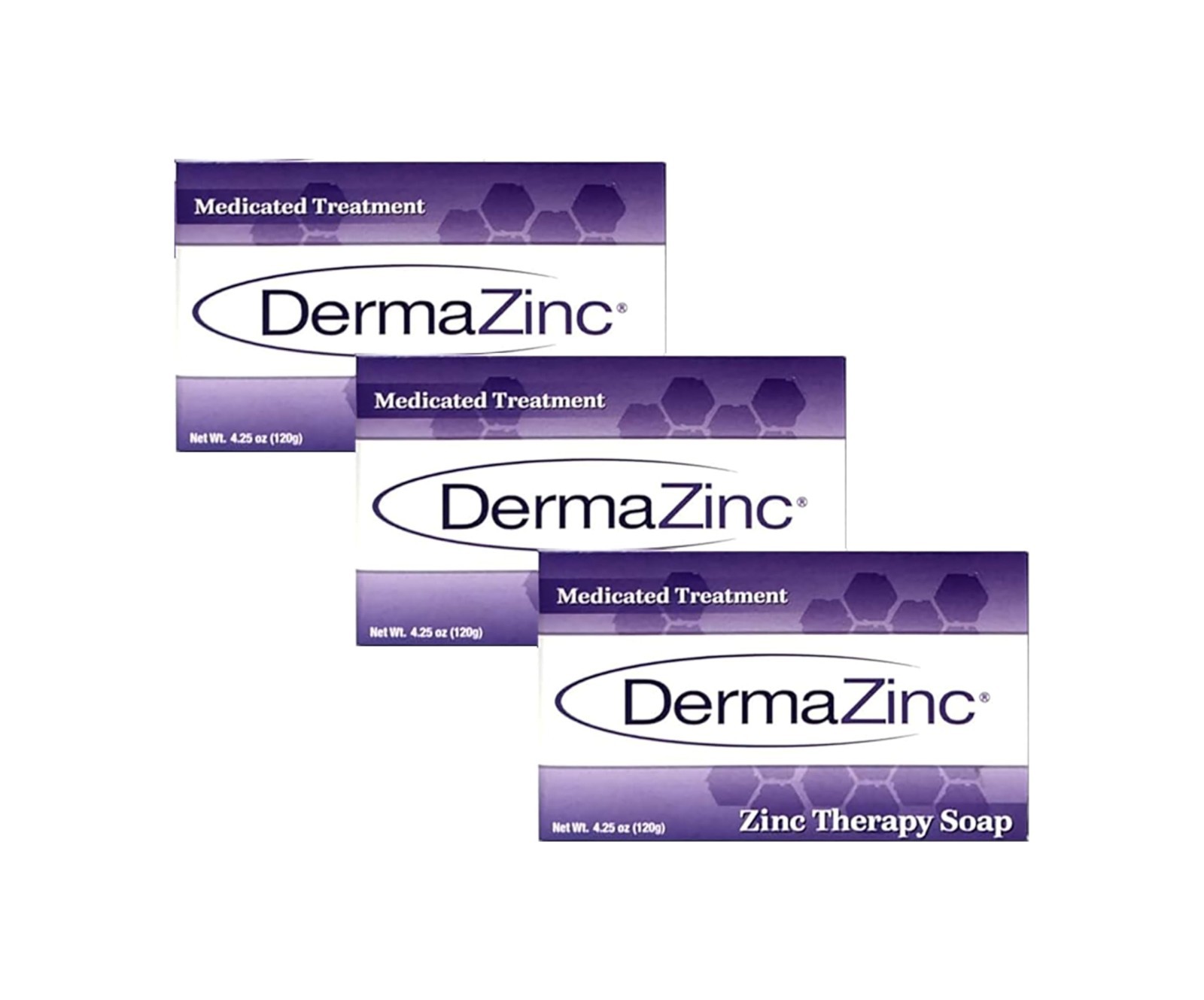 Therapeutic Zinc Soap for Skin Relief – Psoriasis, Eczema, Dermatitis (3 Pack)