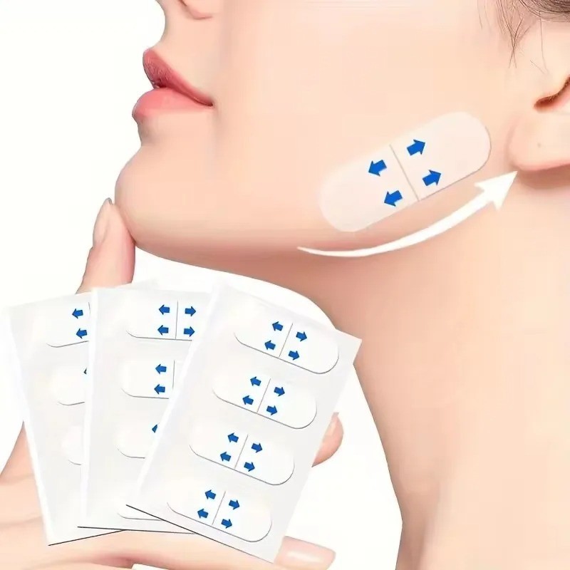 120Pcs Anti Wrinkle Patches Instant Face Neck Eye Lift Face Lift V Tapes Tape
