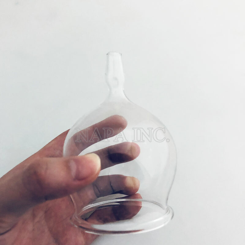 2PCS 6cm Glass Cupping Cups Replacement Cups For Vacuum Therapy Cupping Machine