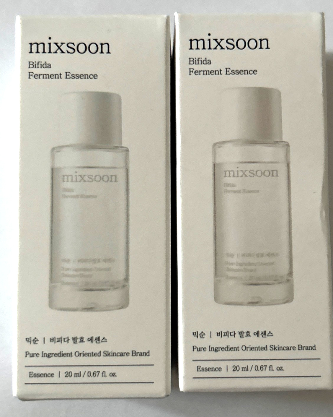 Set of 2 x Mixsoon Bifida Ferment Essence 20ml/0.67oz each BNIB SEALED