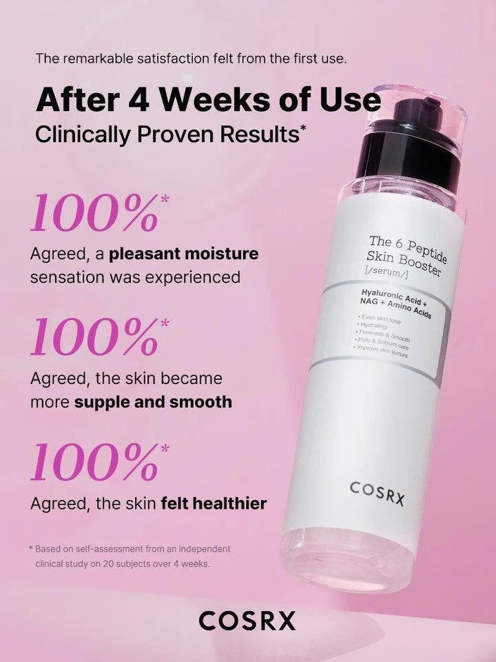 COSRX The 6 Peptide Skin Booster Serum, 150ml / 5.07 fl oz