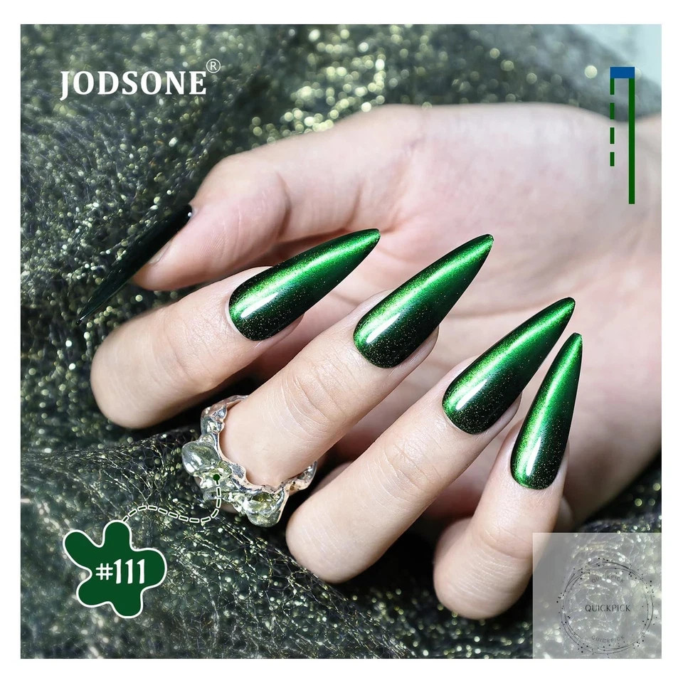 Cat Eye Gel Nail Polish 10 Colors Blue Green Red with Base Coat Top Coat Magnet