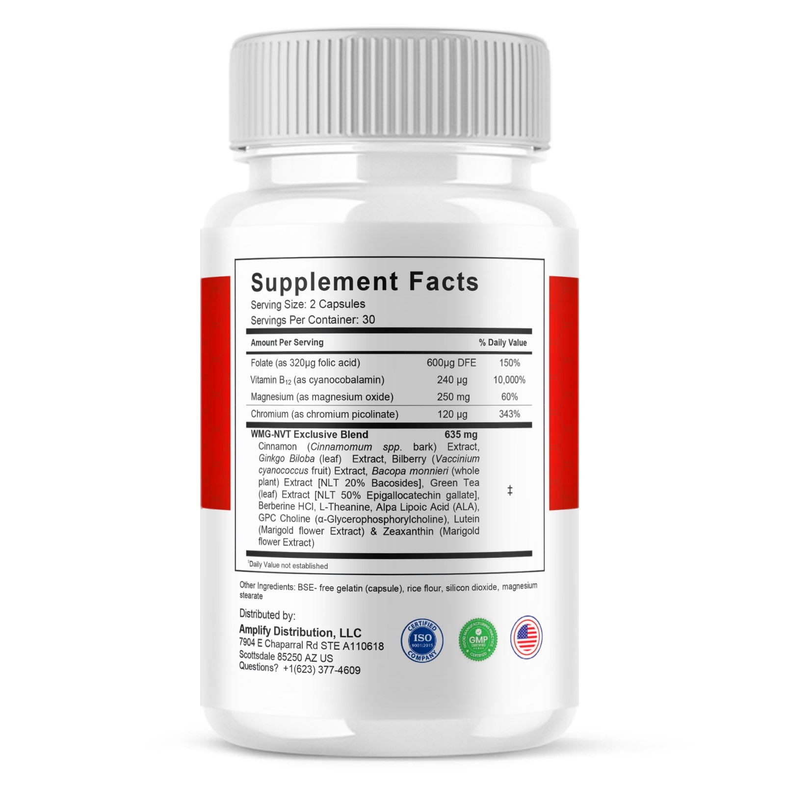 Glyco Ultra Blood Optimizer, Glyco Ultra Max Strength (60 Capsules)