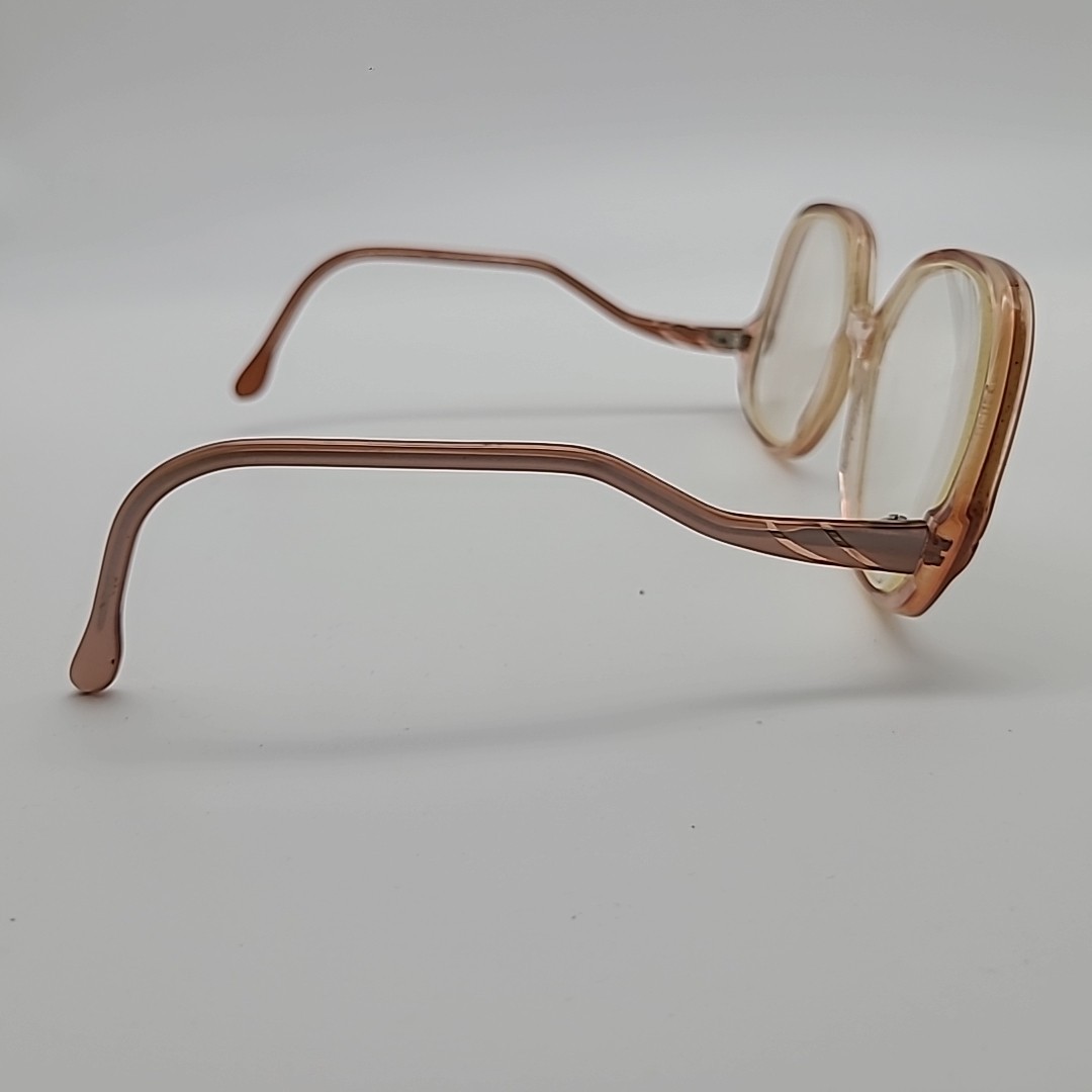 Couturier By Classic Beatrice Vintage Pink Clear Frames Made in Israel Women