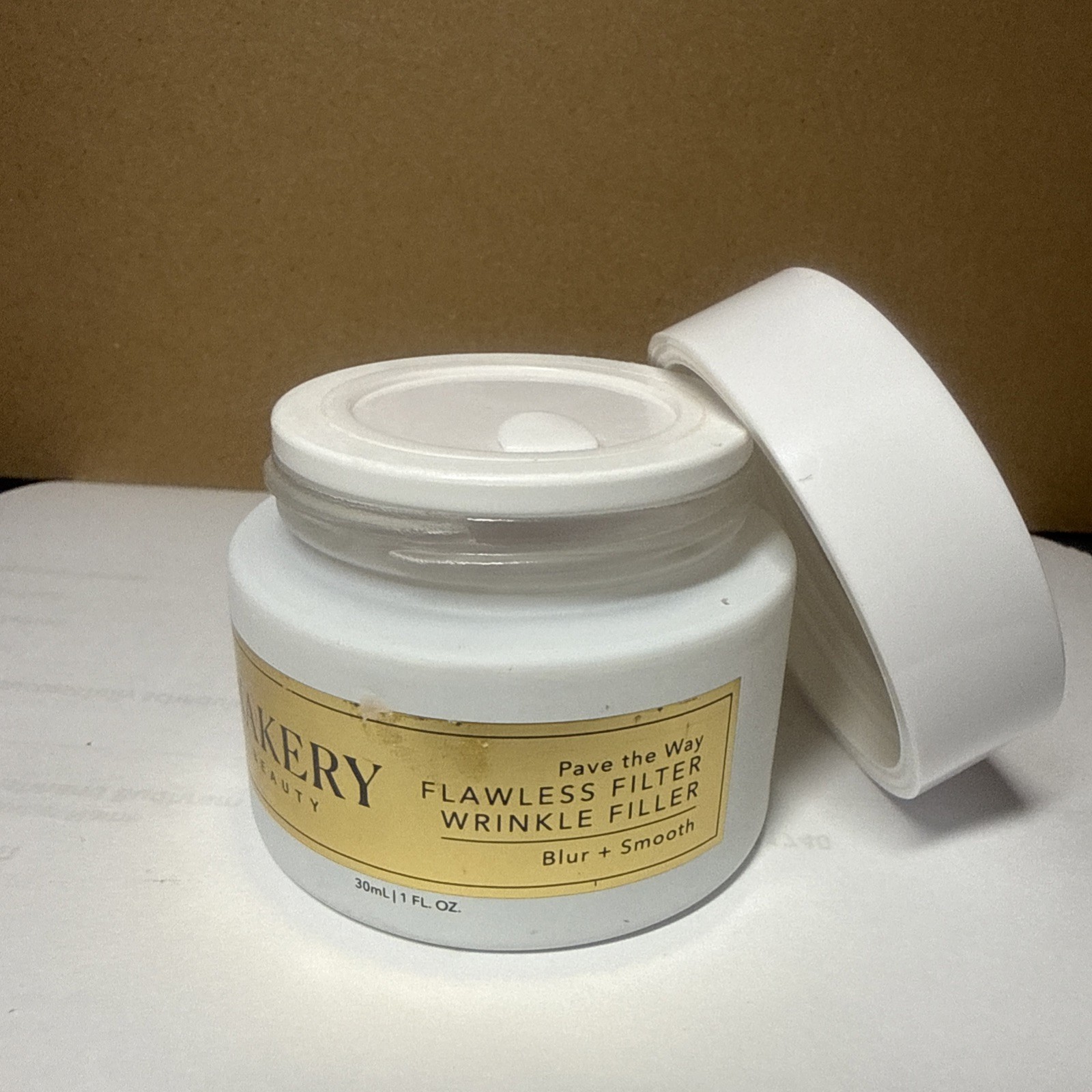 NAKERY BEAUTY Pave The Way FLAWLESS FILTER WRINKLE FILLER, 1 FL OZ NO RETAIL BOX
