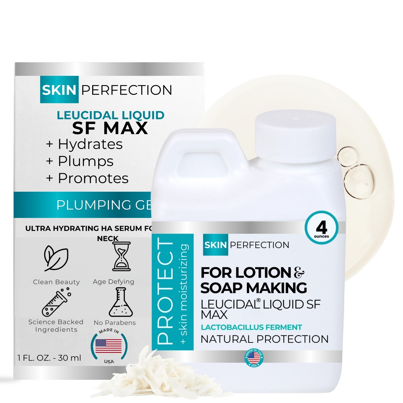 Leucidal Liquid SF Max Lactobacillus Antimicrobial Making Cosmetics Skincare
