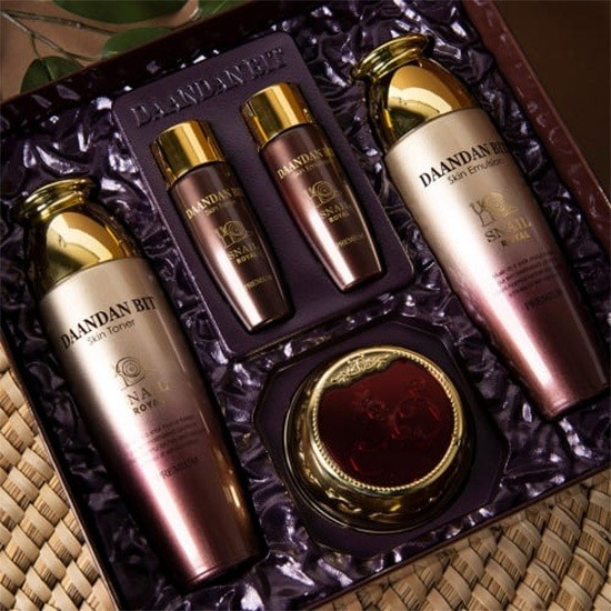 [JIGOTT] DaanDan light Royal Luxury Snail Toner,Emulsion,Cream Korean cosmetic s